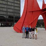 Applied math students take calculations outside the classroom